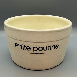 P'tite Poutine Ceramic Bowl - Drake General Store - Canadian Souvenir (3 inch)